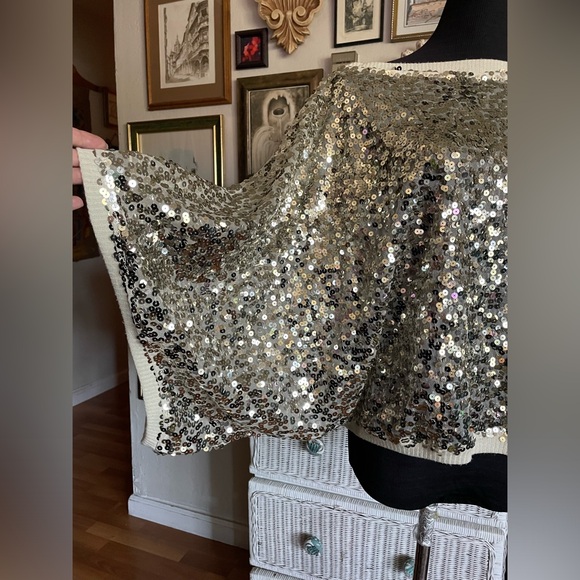 Rachel Zoe sequins top - Picture 6 of 7